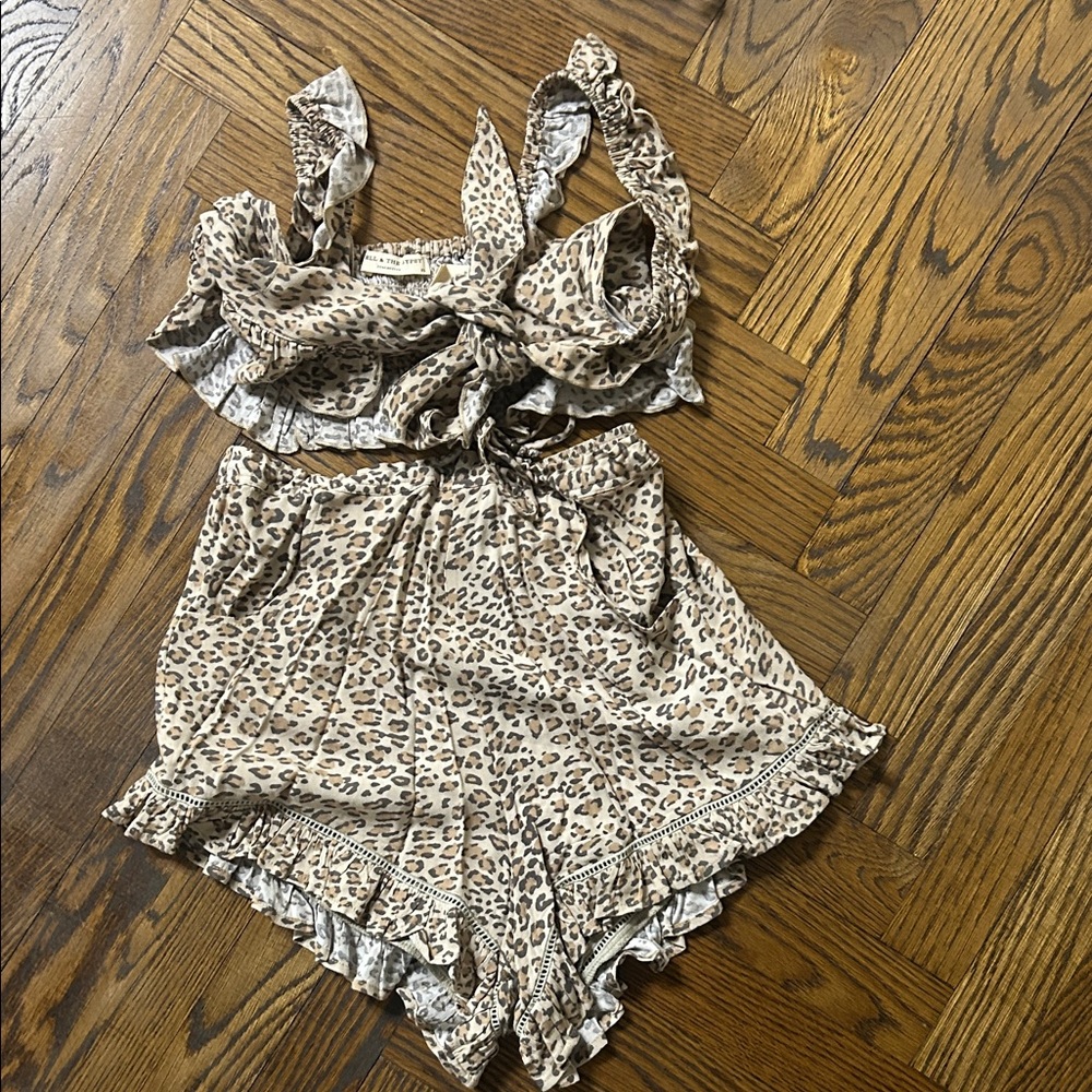 Spell Leopard Print women’s Romper